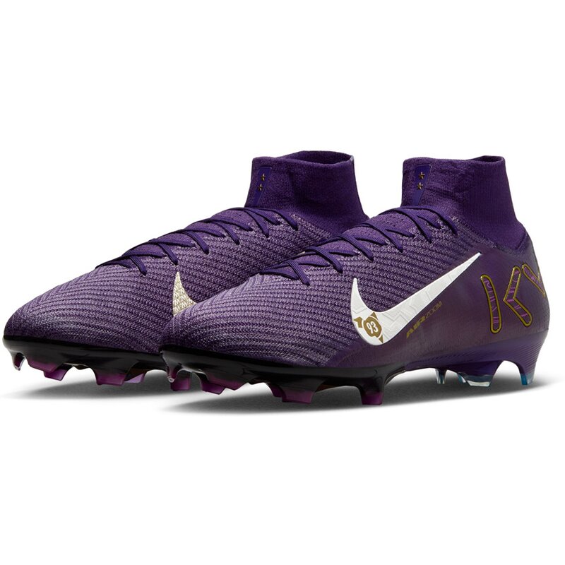 Футбольные бутсы zm superfly 10 elite km fg Nike, мультиколор — фото 4