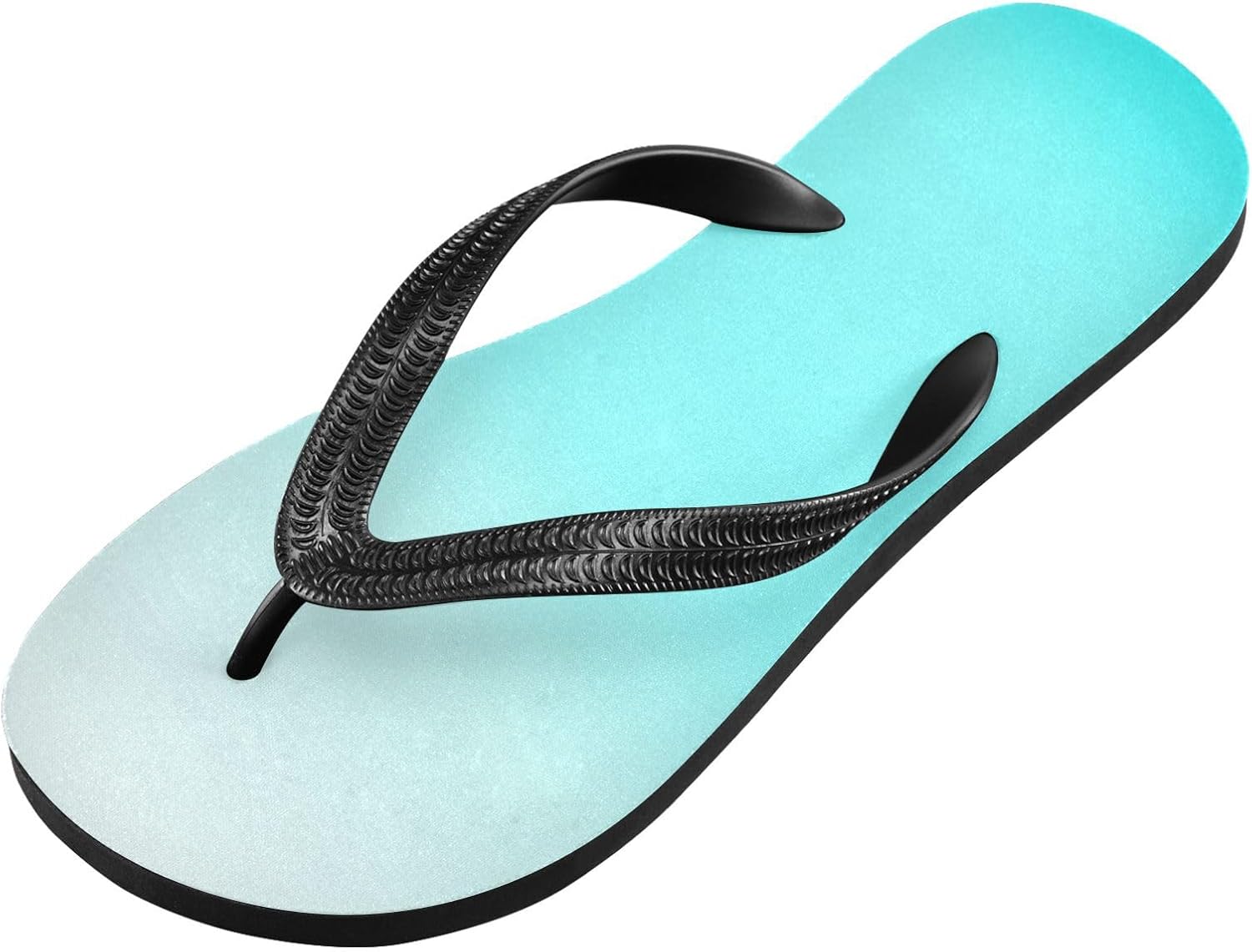 

Шлепанцы с градиентом синего и белого цвета для пляжа, душа, резинескользящие летние тапочки для мужчин и женщин для прогулок Sinestour