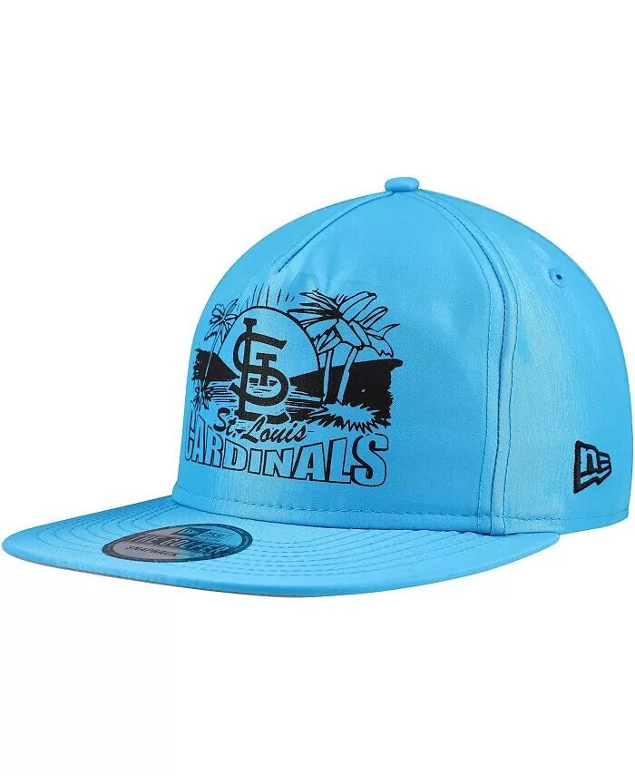 

Мужская синяя бейсболка-кнопка для гольфа St. Louis Cardinals Neon New Era