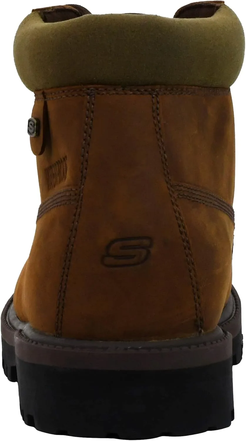 Вердикт по ботинкам Skechers Sergeants, коричневый — фото 2