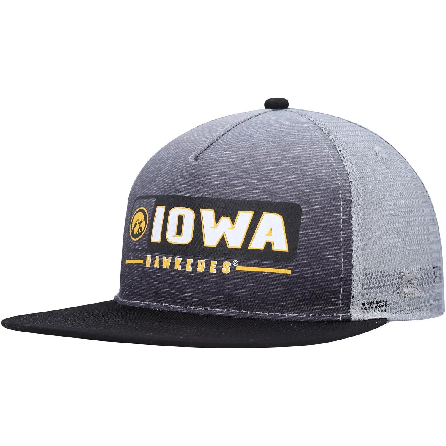 

Мужская кепка Colosseum черно-серая Iowa Hawkeyes Snapback