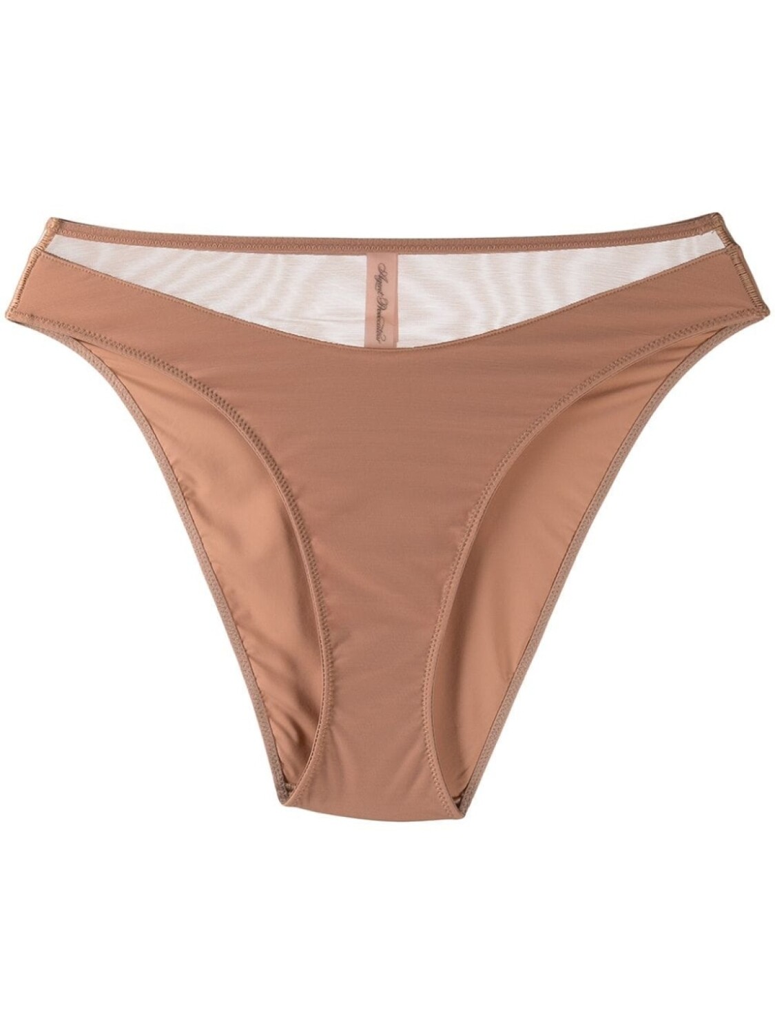 

Agent Provocateur трусы-брифы Lucky с высоким вырезом, розовый