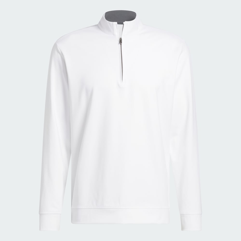 Толстовка Adidas Ultimate365 Classic Quarter-Zip, белый — фото 4