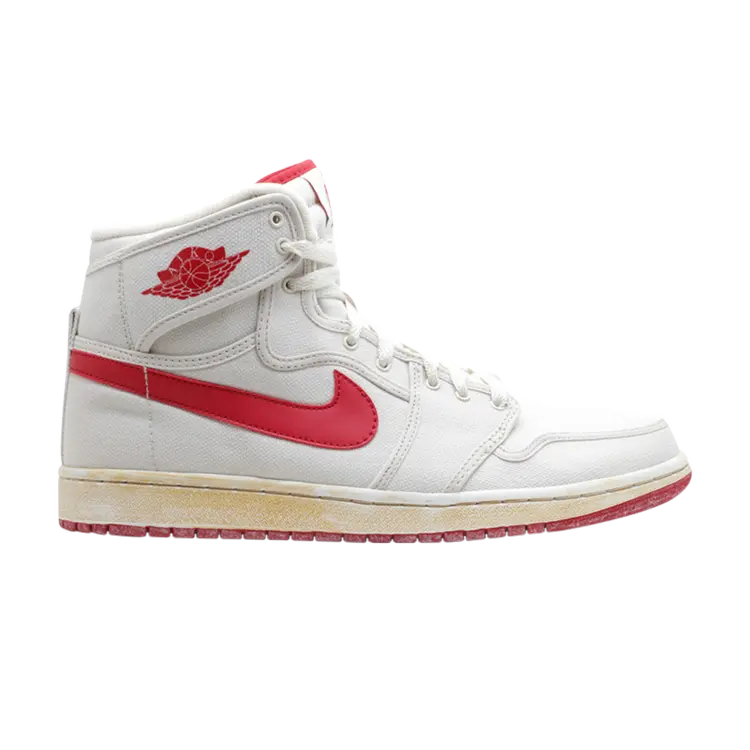 

Кроссовки Air Jordan AJKO Retro Hi 'Red', белый, Белый;серый, Кроссовки Air Jordan AJKO Retro Hi 'Red', белый