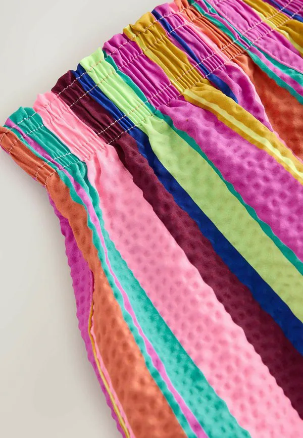 Пляжные шорты стандартного кроя Next, Multi Rainbow Stripe — фото 3