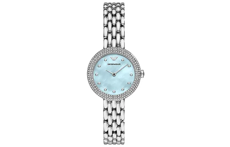 

EMPORIO ARMANI Часы Wrist Watch Quartz Movement Stainless Steel Strap 30mm Blue Dial Women's Watch