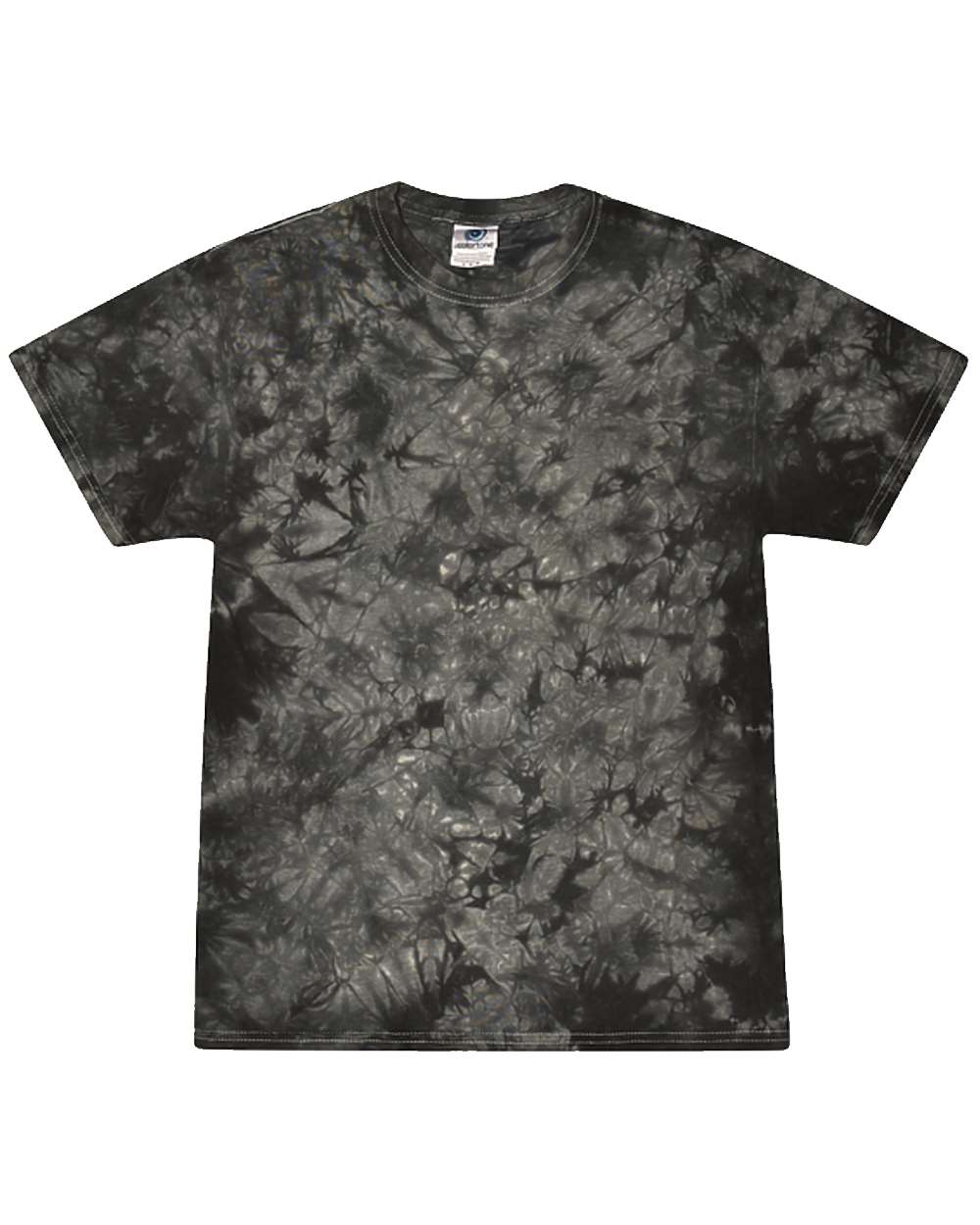 

Футболка с эффектом кристальной стирки Colortone, цвет crystal black