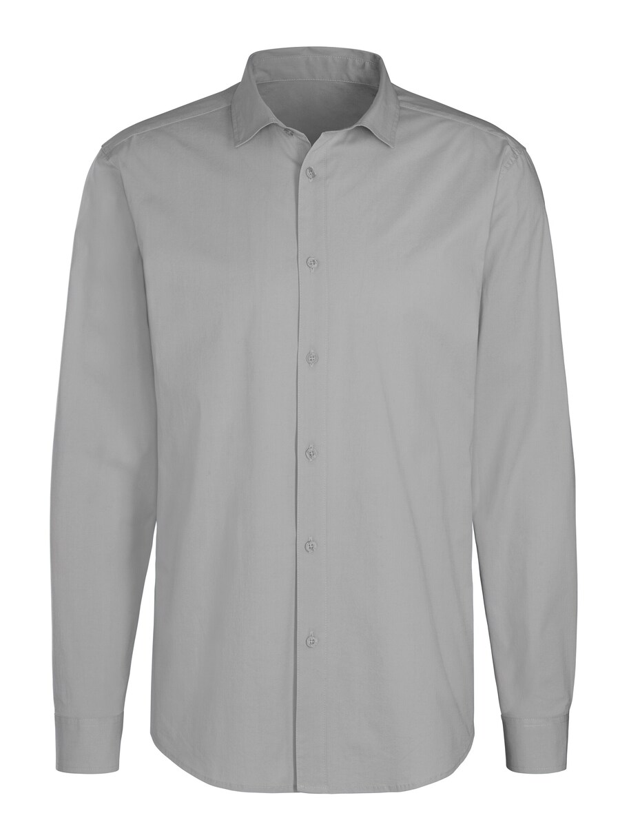 

Рубашка на пуговицах классического кроя JOHN DEVIN, Grey