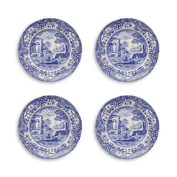 

Тарелка для итальянского салата Spode Blue, набор из 4 шт, синий