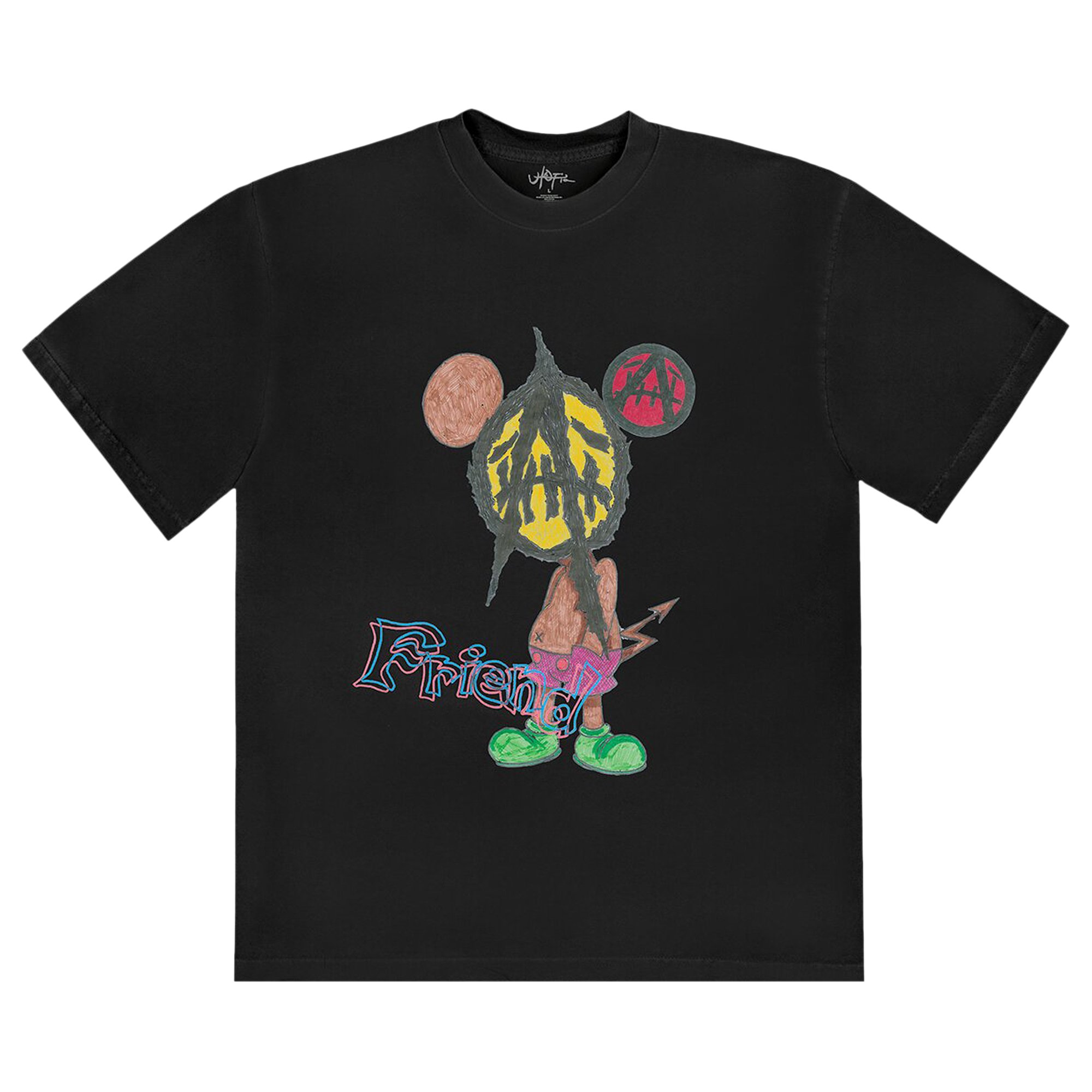 

Футболка Cactus Jack от Travis Scott Utopia x St Michael Tee 2B Black