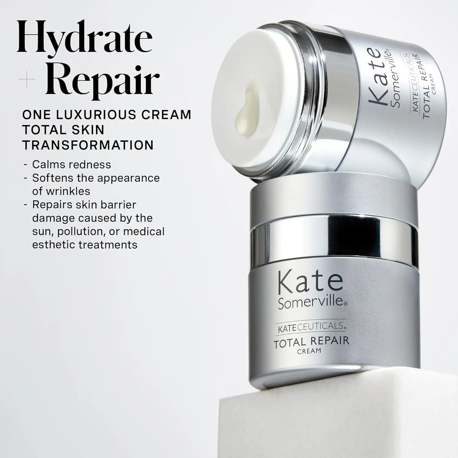 Крем для лица Kate Somerville — KateCeuticals Total Repair Cream - усовершенствованный антивозрастной увлажняющий, 30 мл — фото 3