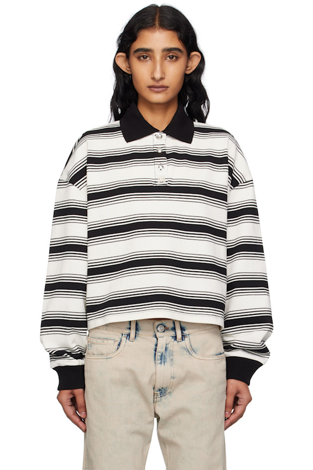 

Поло Ma stripe оверсайз Amiri, мультиколор