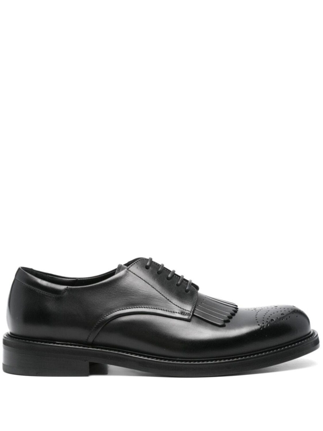 

Кожаные броги Canali, черный