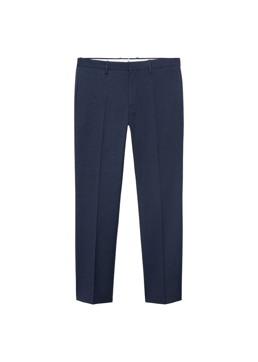 

Обычные плиссированные брюки MANGO MAN Paris, Royal blue