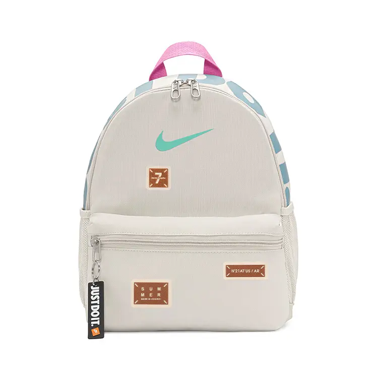 

Nike Бикио, детский рюкзак из серо-белой ткани, Numbers 7