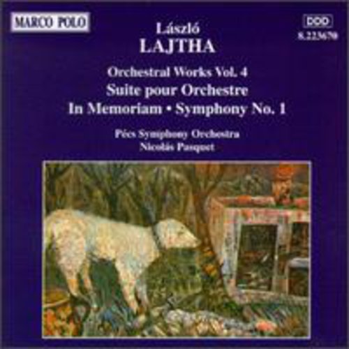 

CD диск Lajtha / Pasquet / Pecs Sym Orchestra: Orchestral Works-Vol. 4