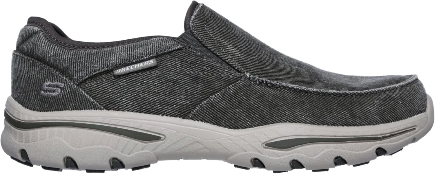 Мужские кроссовки Skechers Creston Moseco свободная кроя, темно-серый — фото 2