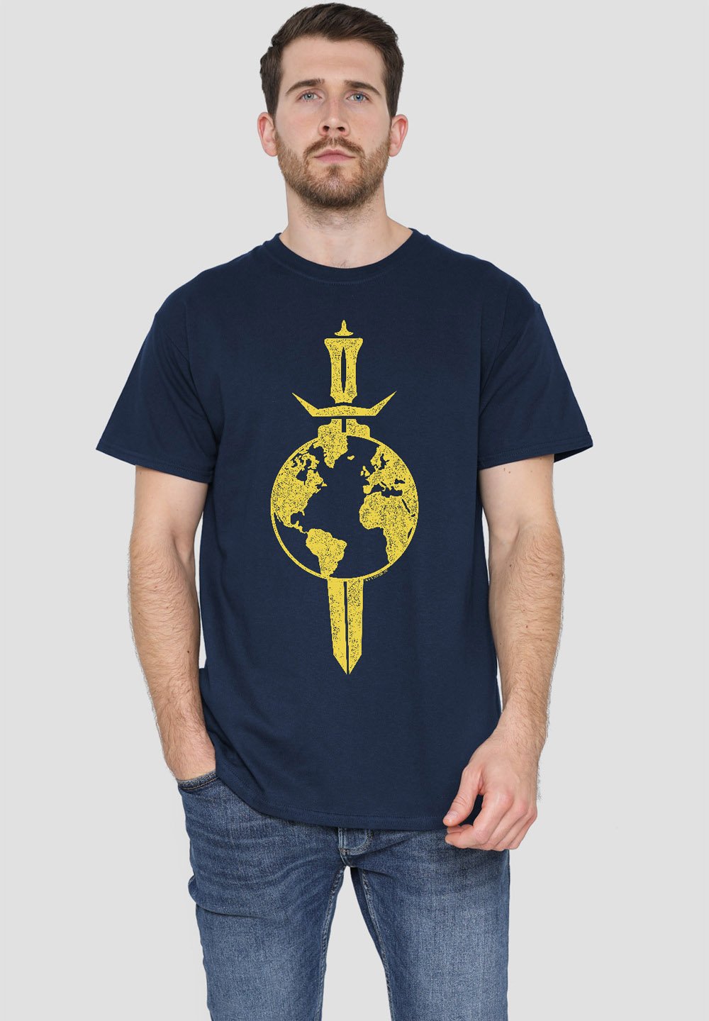 

Футболка с принтом STAR TREK TERRAN EMPIRE Cotton Soul, темно-синий
