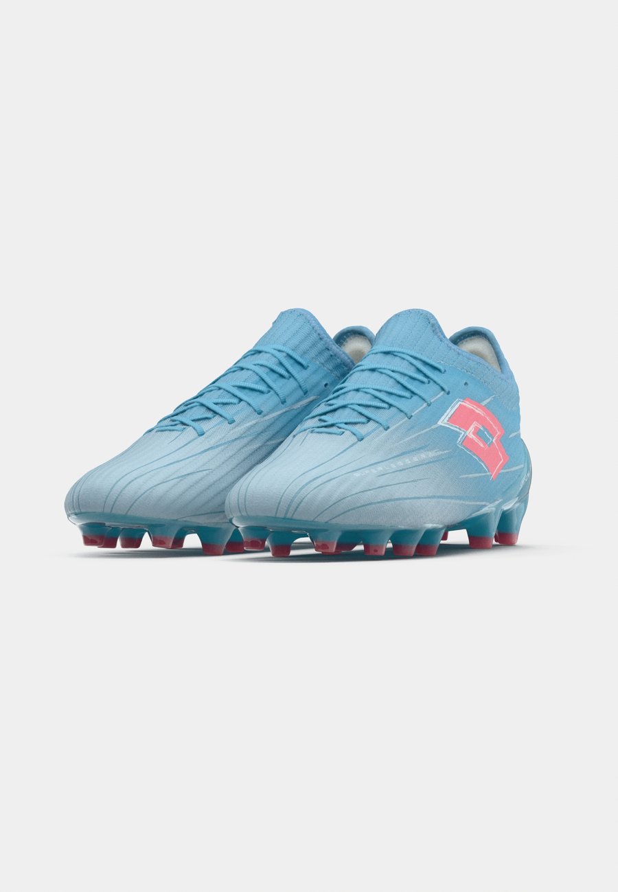 Кроссовки Lotto SOLISTA 200 IX FG, Retro Blue/Thrift Pink/Ballad Light Blue/Blue — фото 3