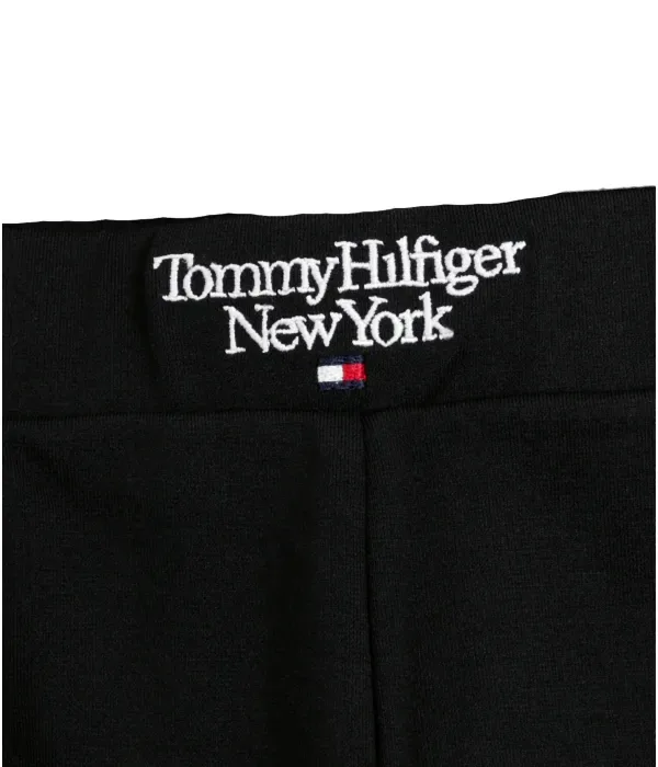 Леггинсы slim fit Tommy Hilfiger, черный — фото 3