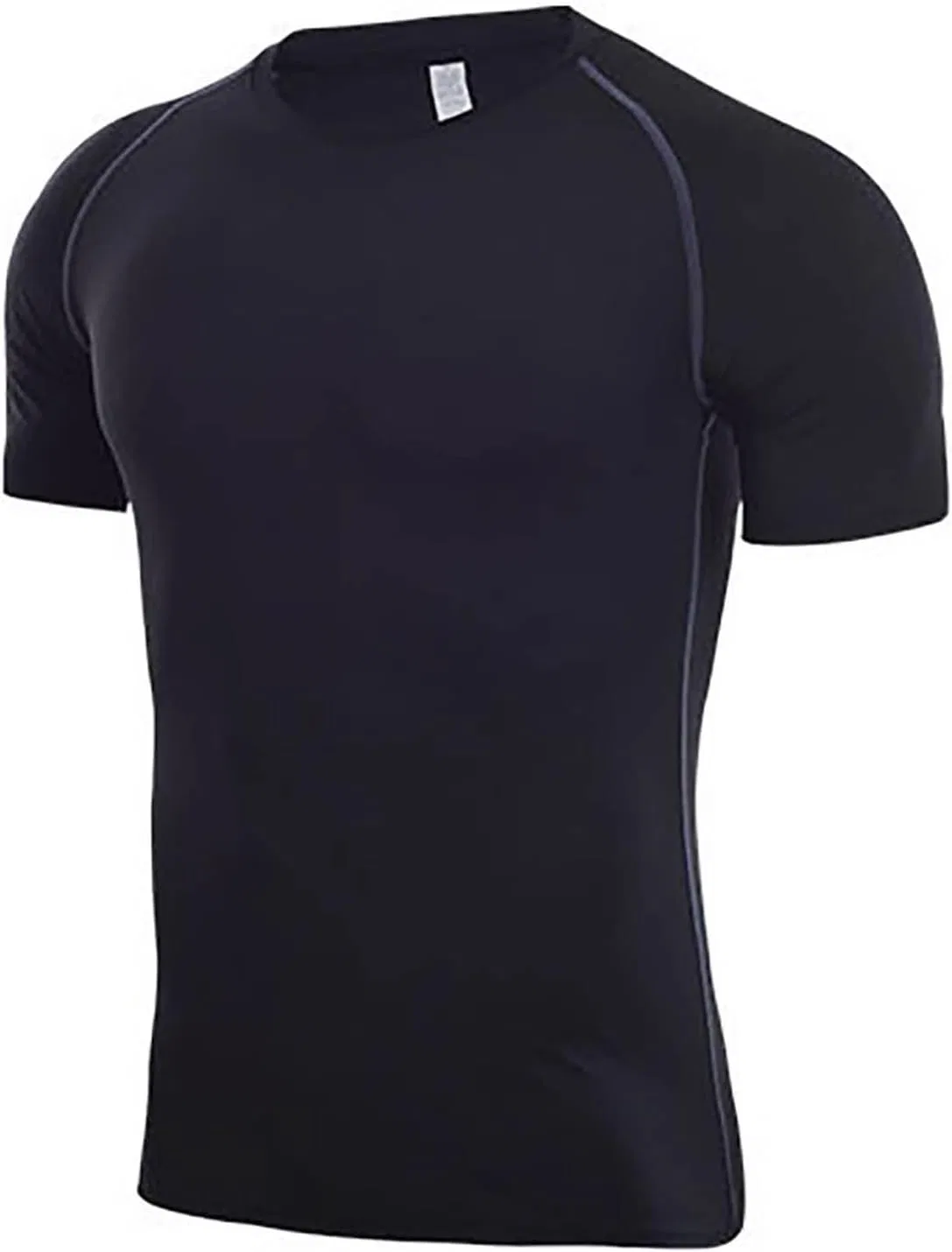 Компрессионная футболка Athletic Muscle Fit Workout Tee, Black