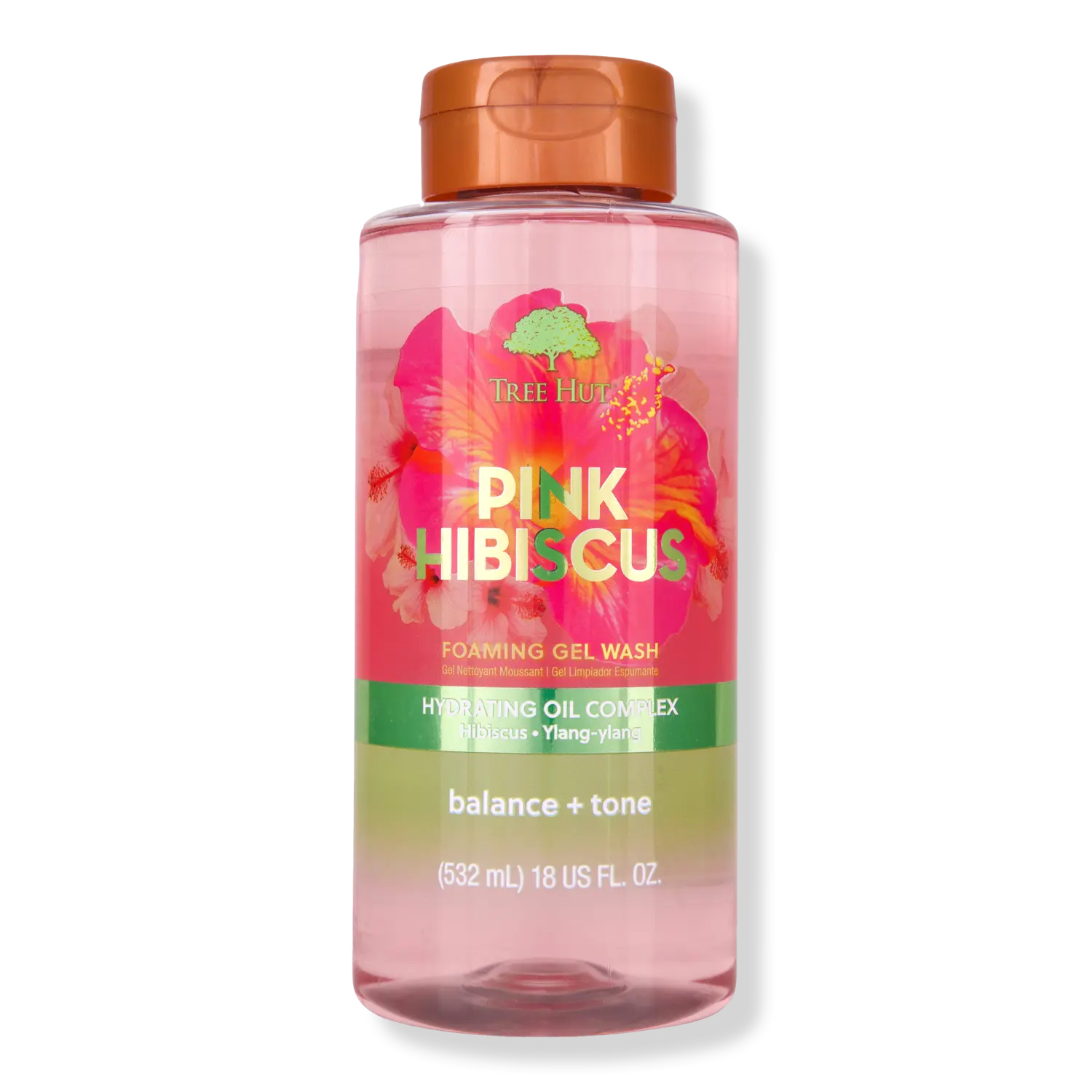 

Гель для душа Tree Hut Foaming, Pink Hibiscus, 532 мл