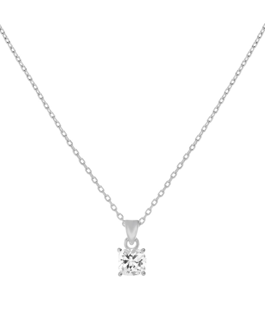 

Подвеска-солитер с кубическим цирконием, длина 40 см + удлинитель 5 см, с золотым покрытием And Now This, Silver