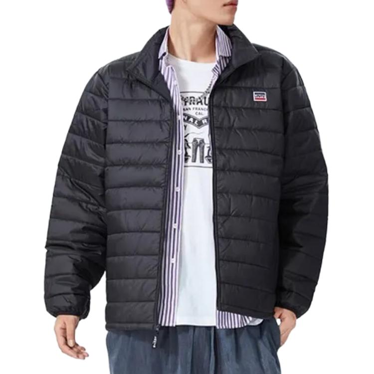 

Куртка пуховик Levi's мужская черная Levis, Черный, Куртка пуховик Levi's мужская черная Levis