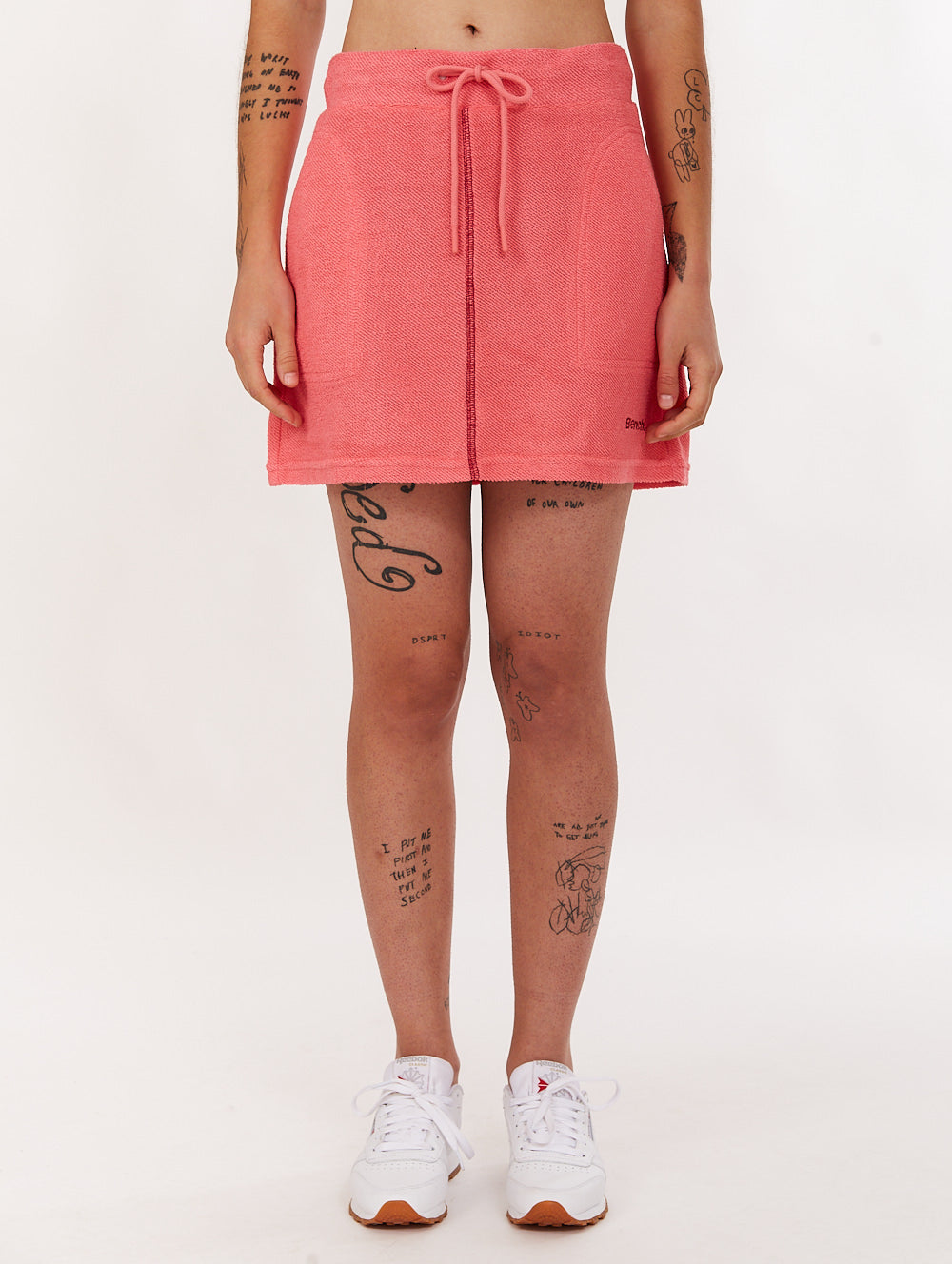 

Юбка из букового французского трикотажа со швом Bench., цвет tea rose
