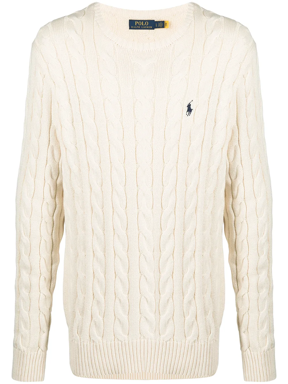

Джемпер фактурной вязки POLO RALPH LAUREN, нейтральный