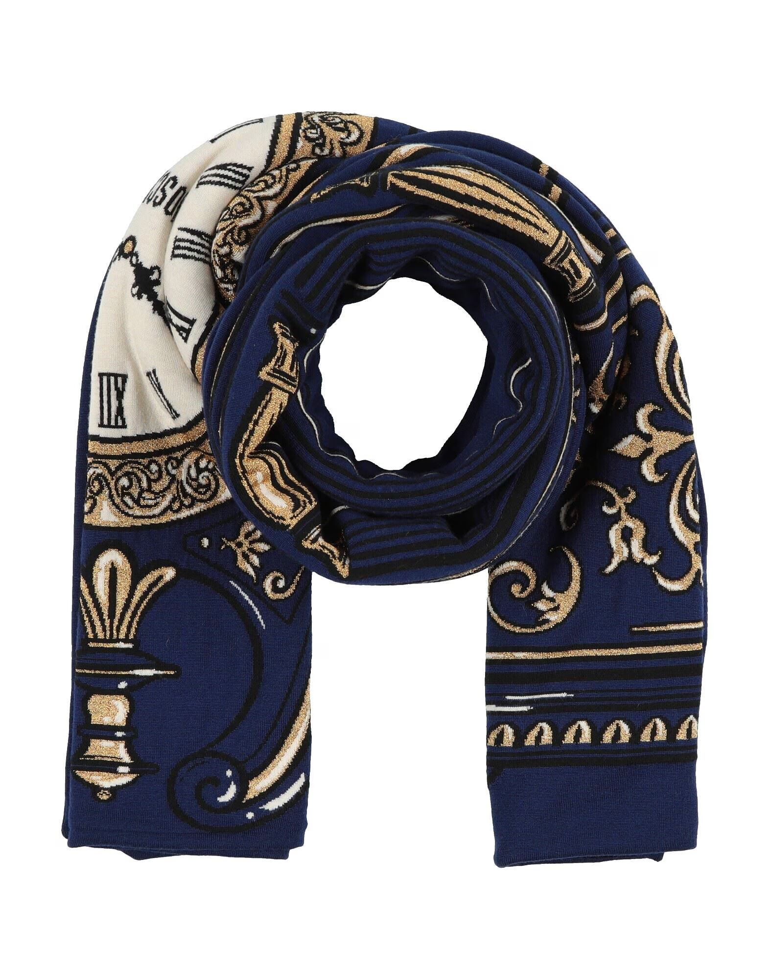 

Шарф COUTURE Moschino, темно-синий