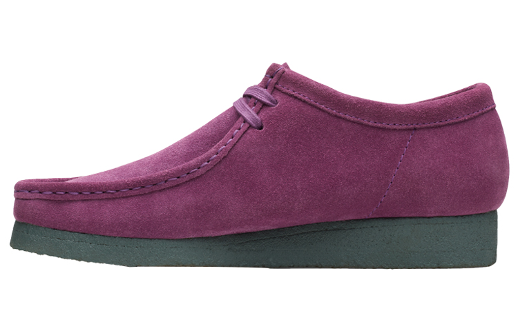 

Clarks Оригинальные ботинки Wallabee фиолетово-зеленые