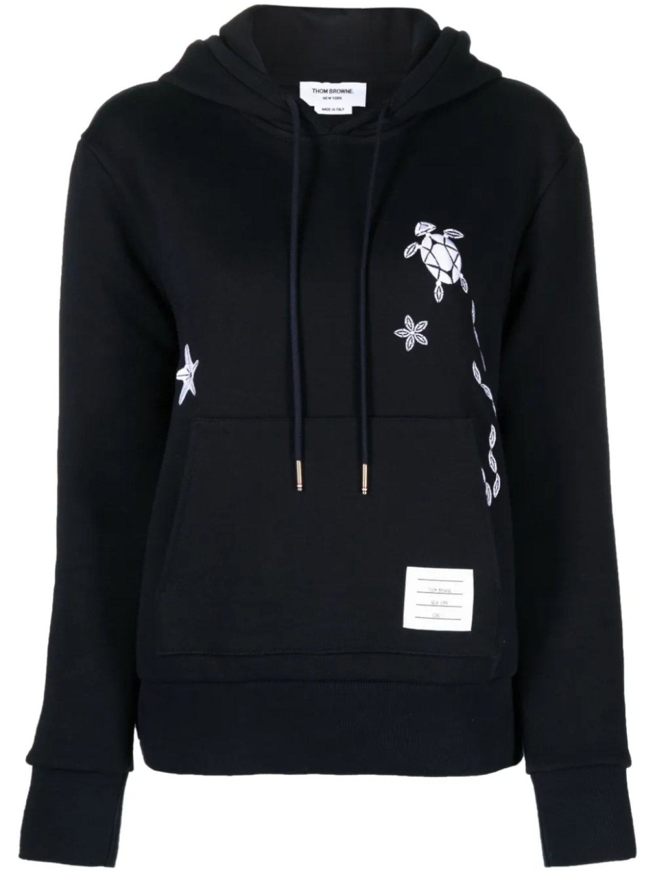 

Худи Nautical с вышивкой Thom Browne, синий