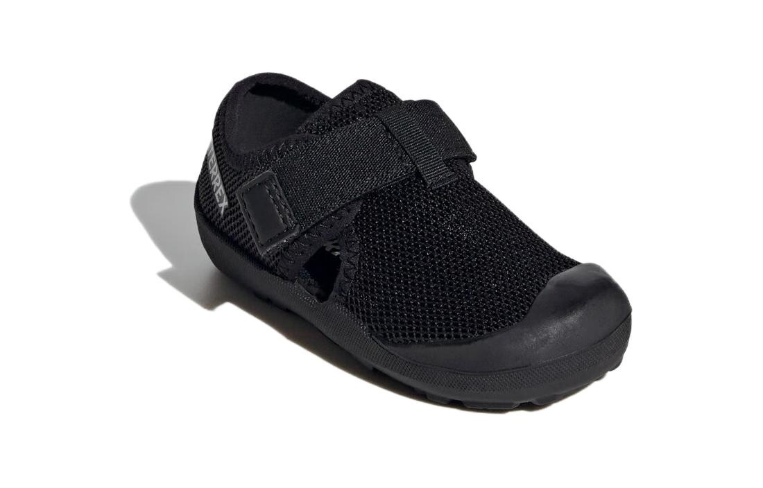 Кроссовки adidas Captain Toey Toddler Shoes TD Low-top Black/white, белый — фото 4