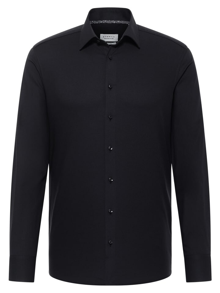

Рубашка Eterna Hemd SLIM FIT, черный