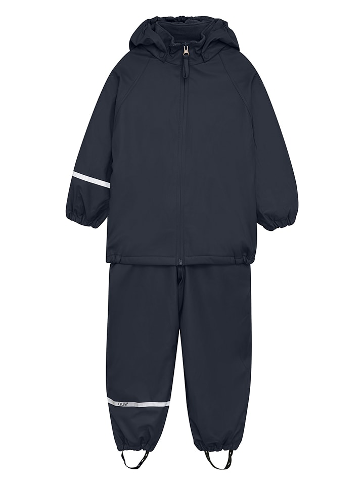 

CeLaVi Дождевой комплект из двух частей темно-синего цвета