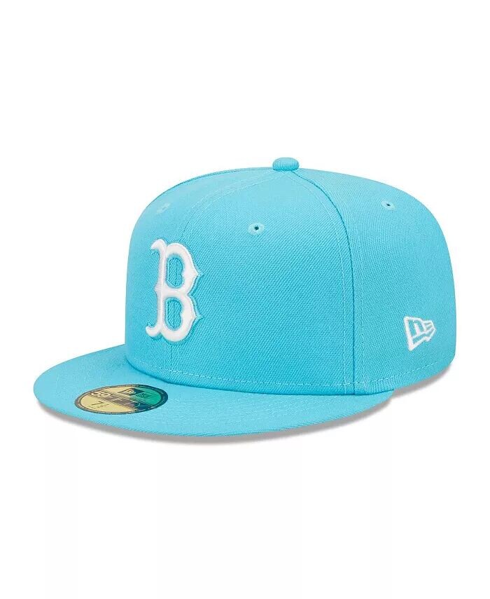 

Мужская синяя бейсболка Boston Red Sox Vice Highlighter Logo 59FIFTY Fitted Hat New Era