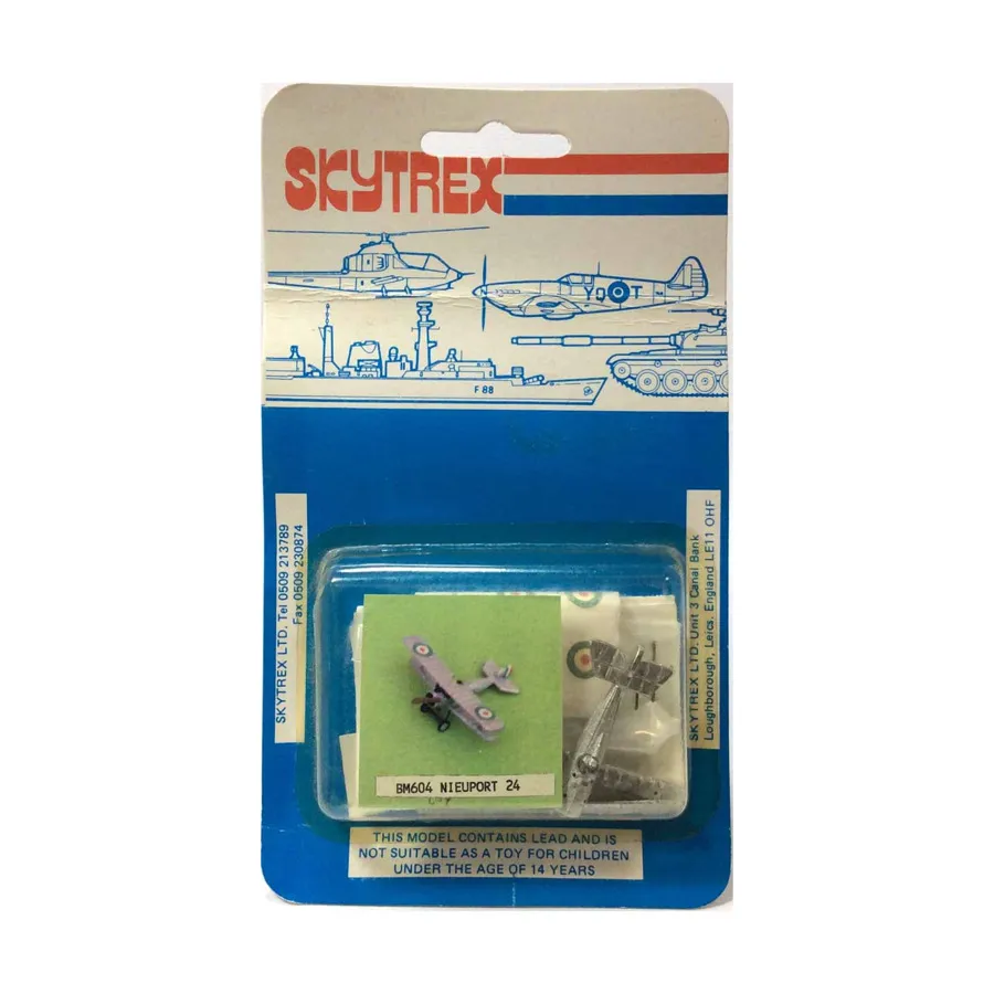 

Ньюпор 24, WWI Airplane Miniatures (1:200) (Skytrex)
