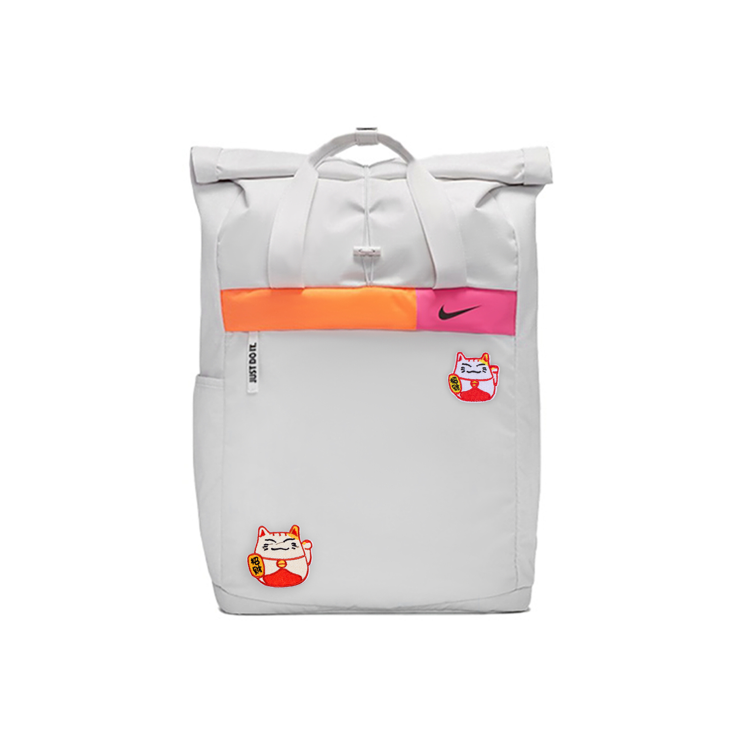 

Nike Тканевый рюкзак унисекс светло-серебристый серый, Light Silver Gray