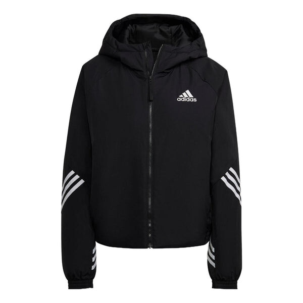 

Куртка обратно к спортивной куртке с капюшоном Adidas, черный