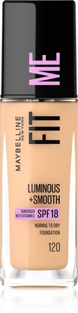 

Жидкая основа для осветления и разглаживания кожи MAYBELLINE NEW YORK Fit Me!, 120 Classic Ivory 30 ml