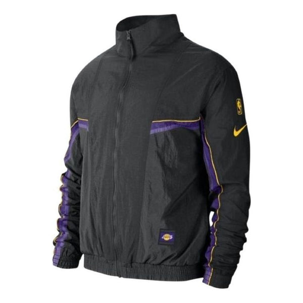 

Куртка Nike NBA Logo Zipped Jacket 'Lakers Black', черный