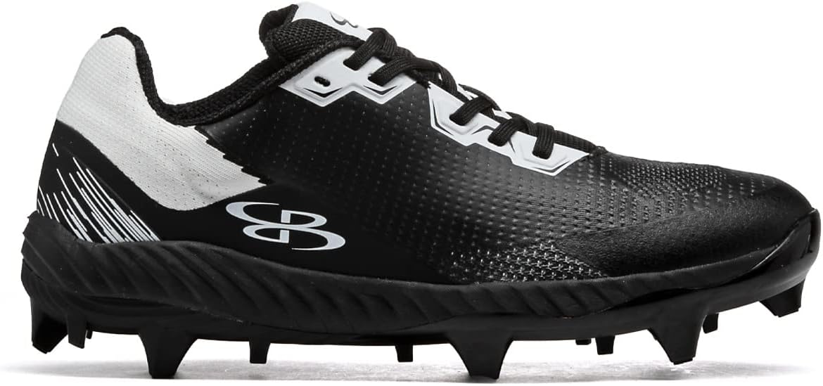 

Футбольные бутсы Boombah Men's Impulse PureKnit Molded - различные цвета - разные размеры, белый/черный