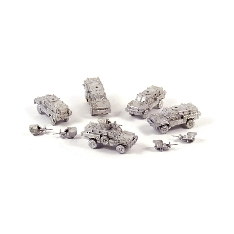 

Ньяла RG-31, Modern Micro Armour - Third World Warriors (1:285)