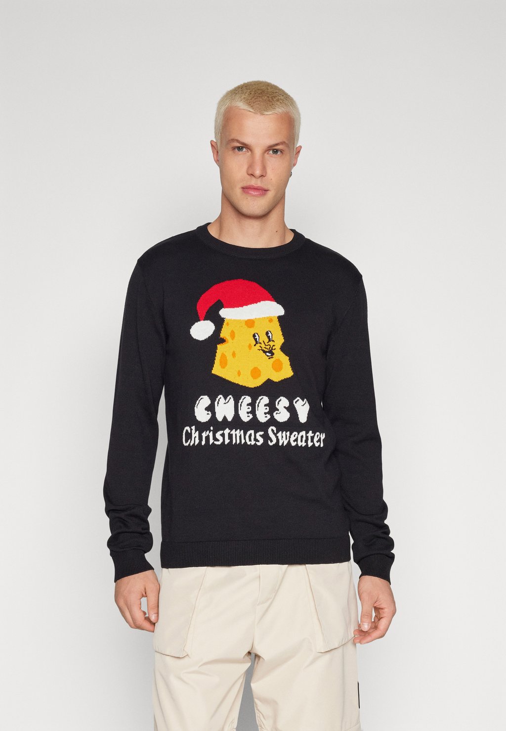 

Свитер JORFESTIVE XMAS CREW NECK Jack & Jones, черный