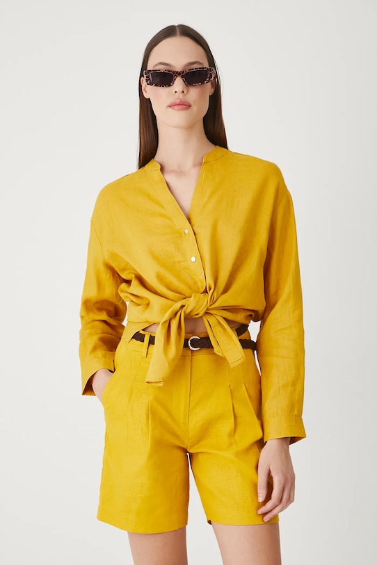 

Льняные шорты Medicine, желтый