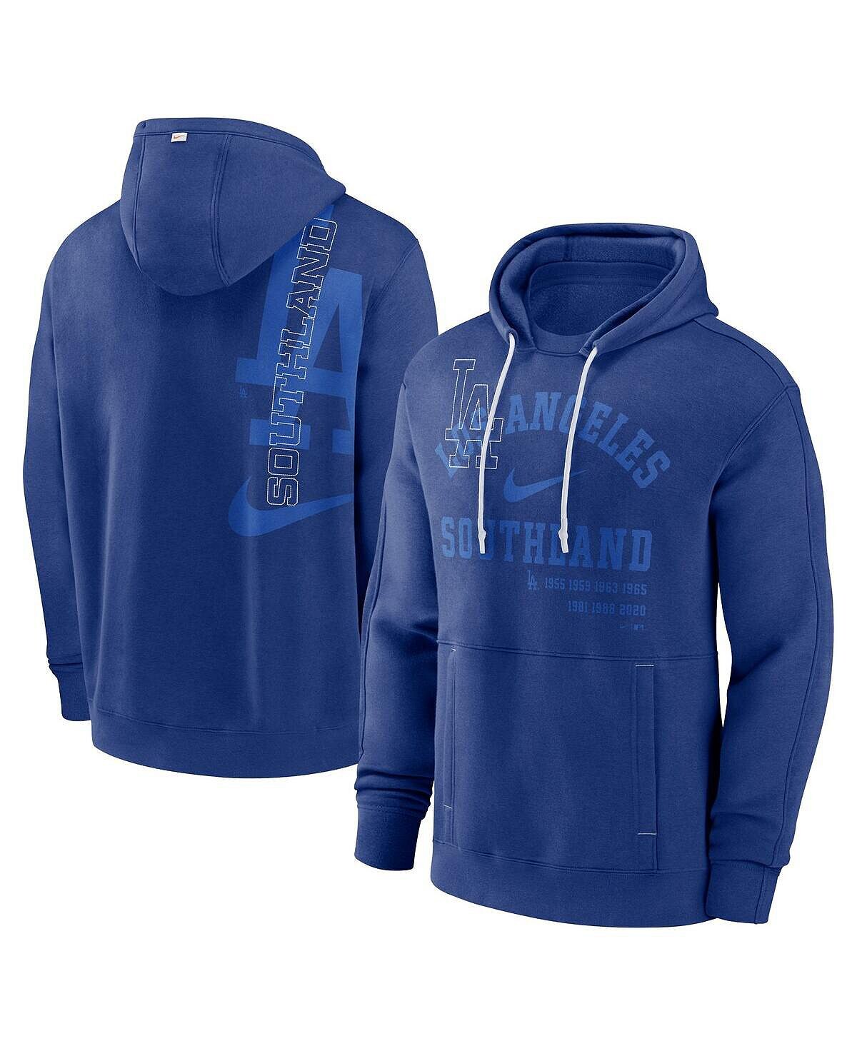 

Мужской пуловер с капюшоном Royal Los Angeles Dodgers Statement Ball Game Nike
