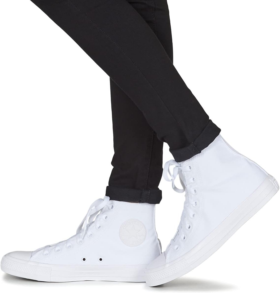 Кеды Converse Chuck Taylor All Star на высокой подошве унисекс, белый — фото 2