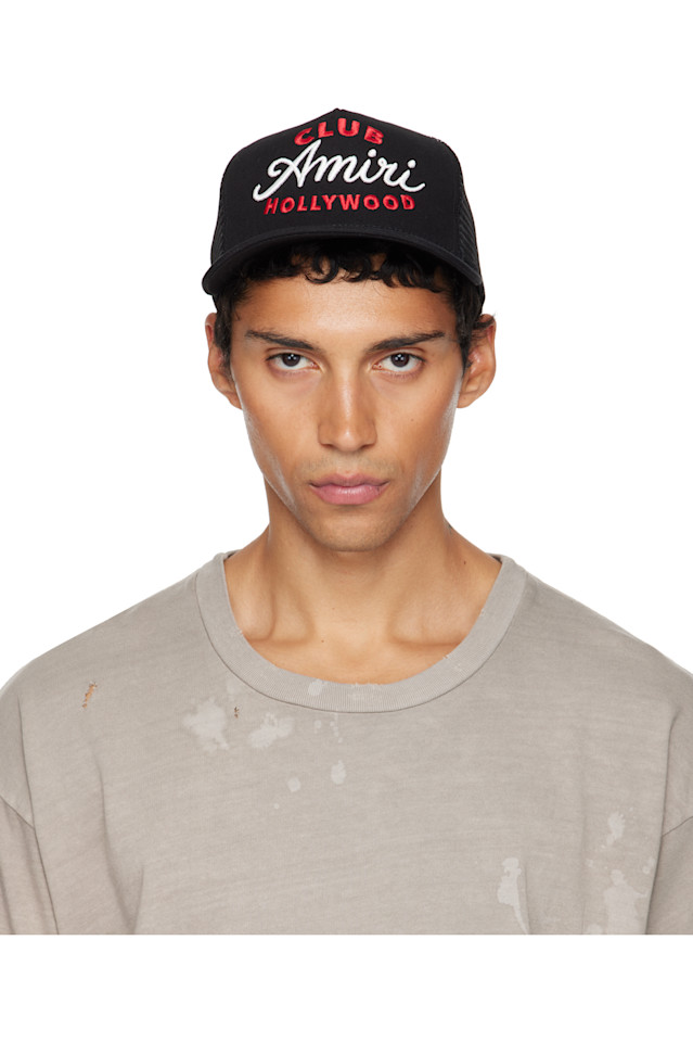 

Бейсболка дальнобойщика «Club amiri», черный