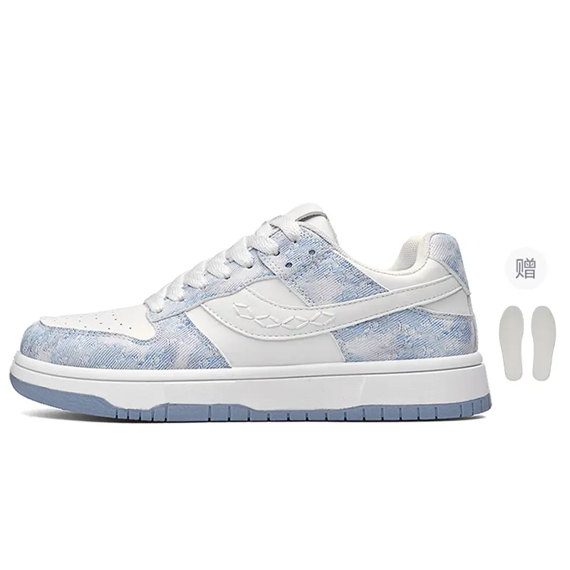 

Скользоустойчивые, износостойкие, легкие, дышащие низкие скейтерские кроссовки для мужчин KOMETA.A, Rain синий (with Free Fleece Insole)